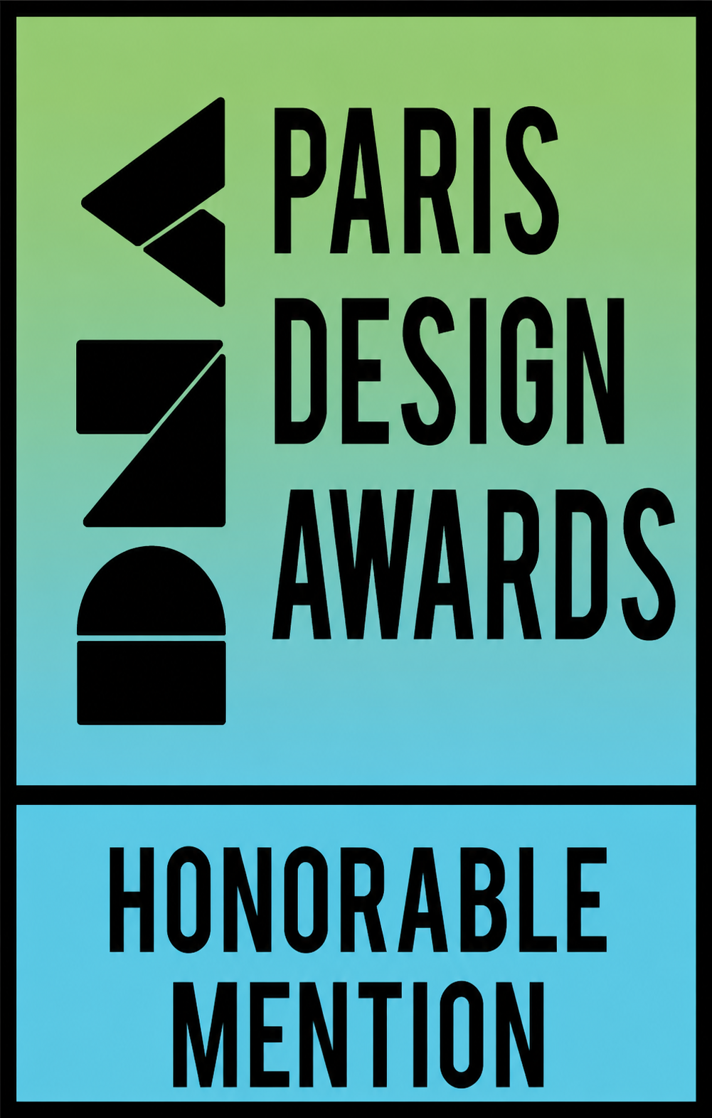 DNA Paris Design Awards Honorable Mention