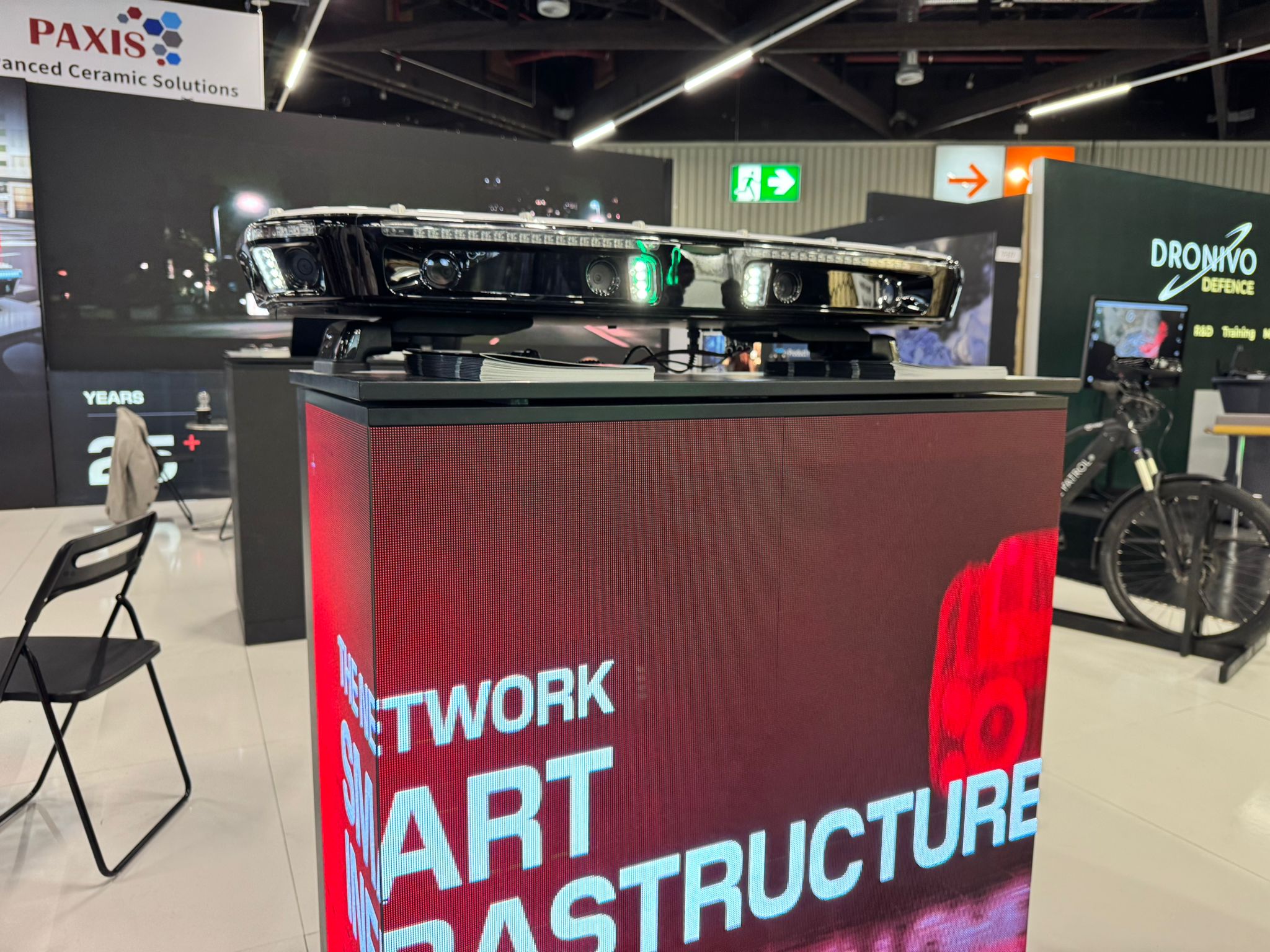 Ekin Patrol G2 device on display at Enforce Tac 2026