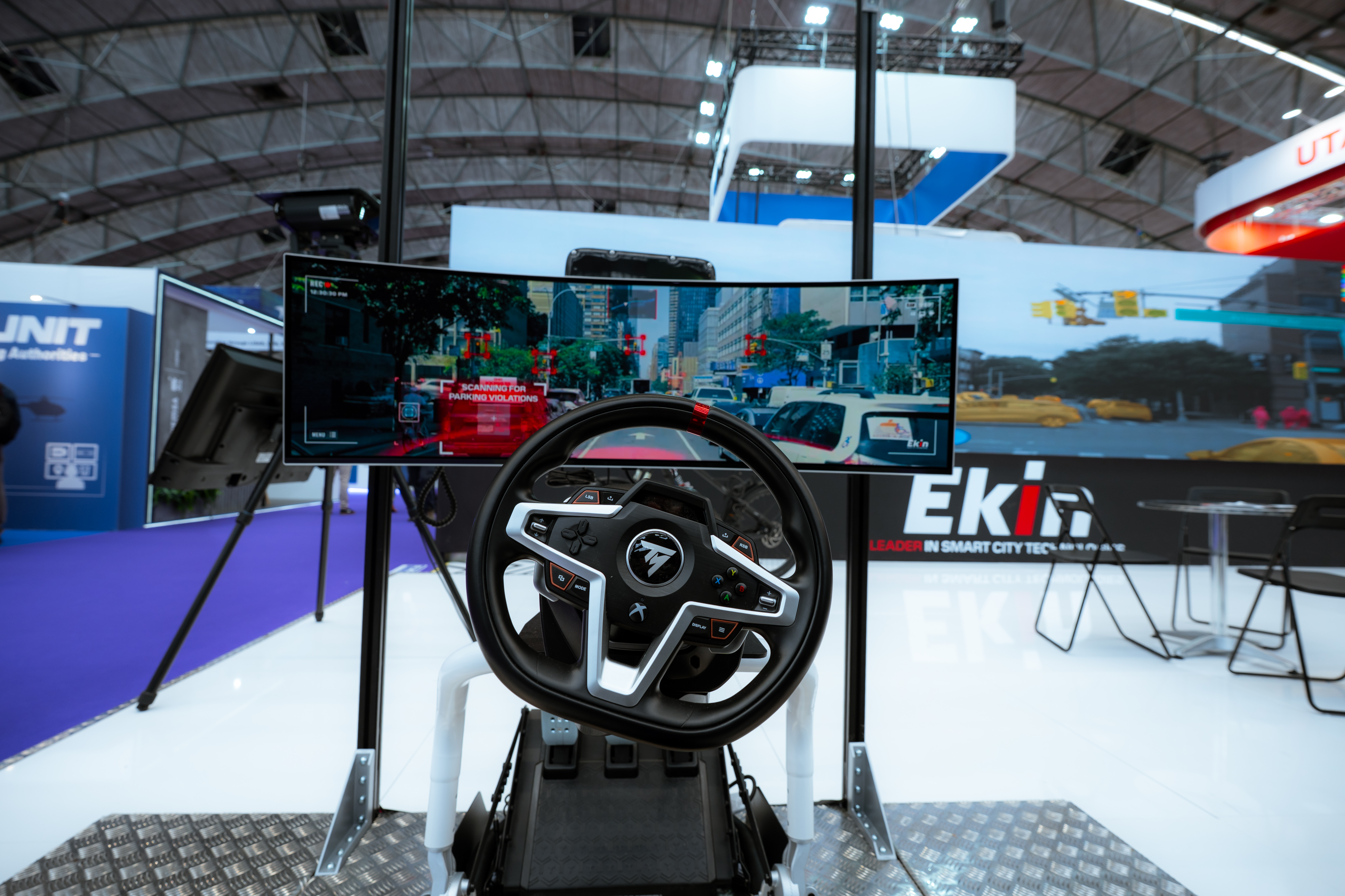 Patrol G2 Simulator at the Ekin booth