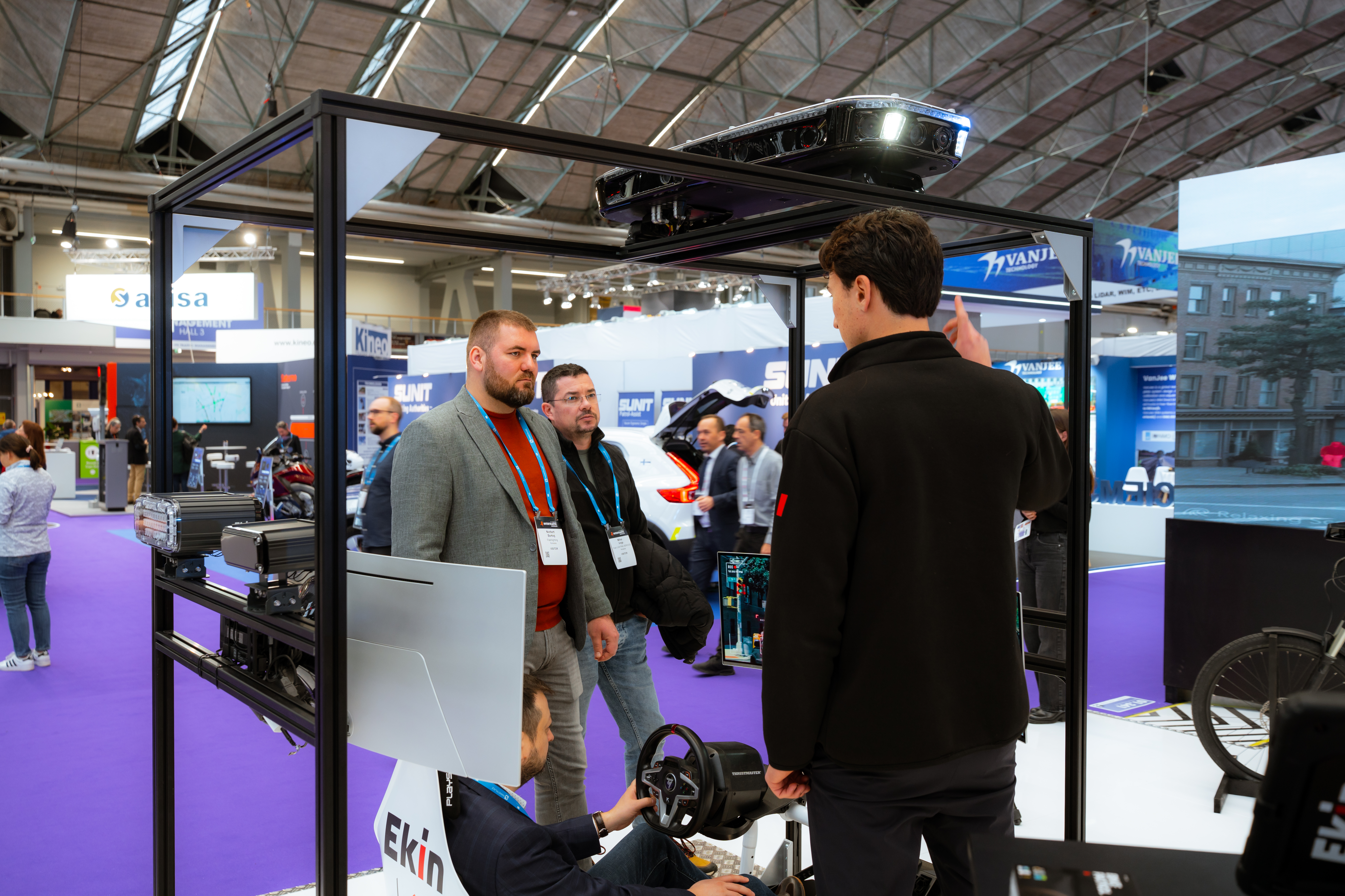 Ekin team introducing Bike Patrol at Intertraffic Amsterdam 2026